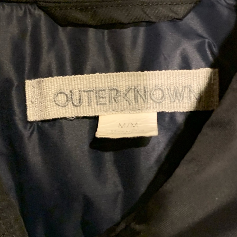 Outerknown Evolution Shirt Jacket Black Medium - Picture 2 of 7